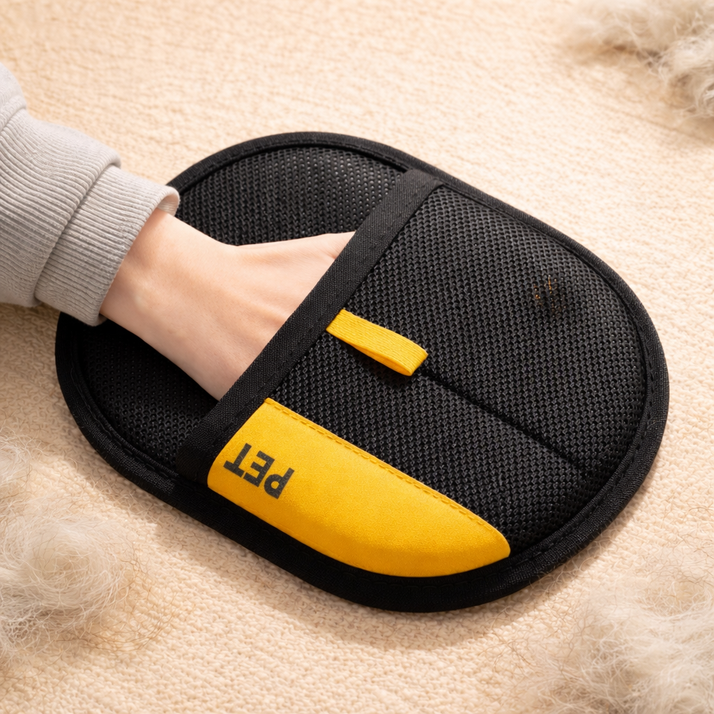 Glove pet hair remover