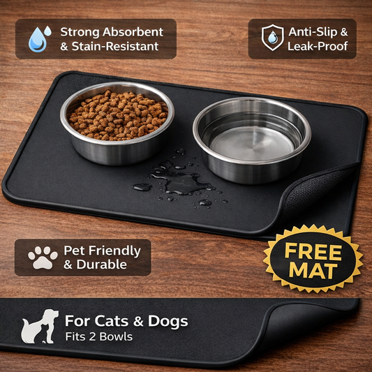 🎁 Pet Feeding Mat (Discount)